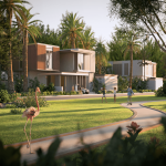 6 Master Bedrooms + Maids Room Villa / Sadiyat Lagoons Al Sidr, Single Row, Prime Location Facing the Community Center, Near the Community Club & Kids Playing Area.