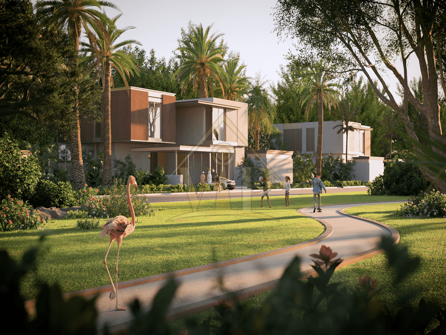 6 Master Bedrooms + Maids Room Villa / Sadiyat Lagoons Al Sidr, Single Row, Prime Location Facing the Community Center, Near the Community Club & Kids Playing Area.
