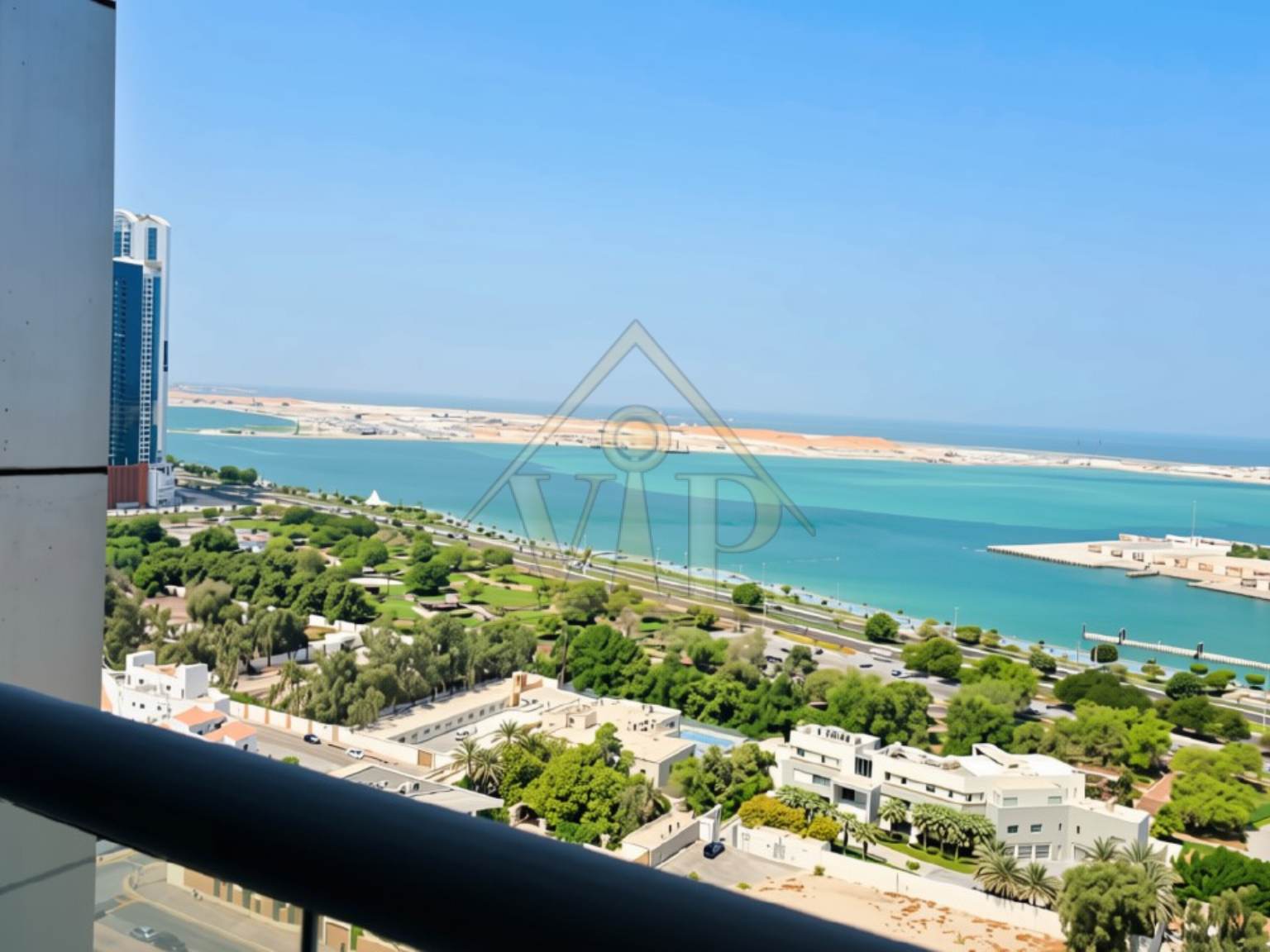 3BR _ AL ARYAM Tower _ Mina Road _ Fascinating Direct Sea View | High Floor | Prime Location | With Amenities
