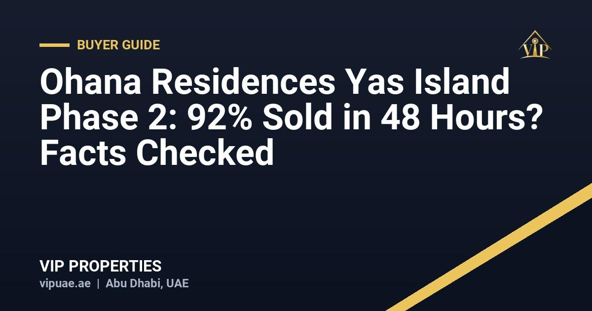 Manchester City Yas Residences Phase 2 Reports 92% Sales in Just 48 Hours