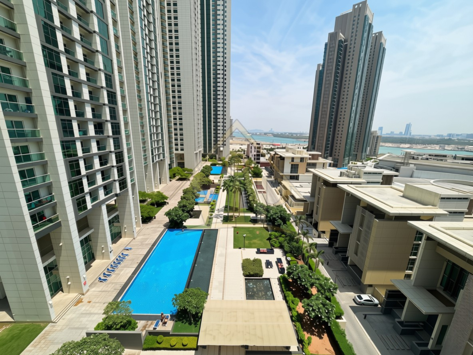 2BR_ Burooj Views | Direct Pool and Sea View | Vibrant Community | Vacant
