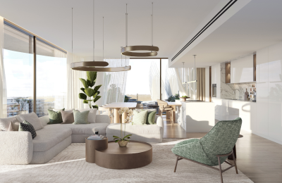 3BR_MAMSHA GARDENS B1_Corner Unit| Mid Floor | Partial Sea View| Massive Balcony Size| Alluring Community - 9