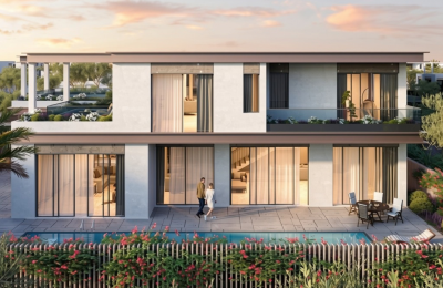 5BR _ Naseem Community _ Hudayriat Island_ Single Row | Front of Community School and Sports Field | Sophisticated Contemporary Style Villa