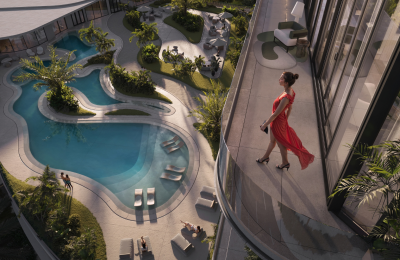 3BR_ Radiant Elite Tower _ Sea View | Corner | High Floor | Unit with 2 Balconies | Maid's Room