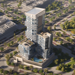 1BR_ Radiant Gardens Tower | Direct Pool View | Mid Floor | Low Premium | Brilliant Architectural Designed Unit