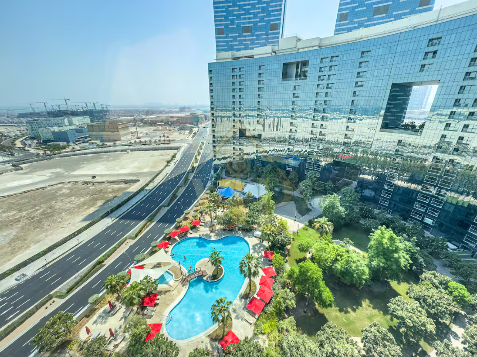 Hotel Styled Studio in the ARC Tower | High Floor | Swimming Pool View