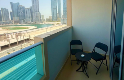 Fully Furnished Studio in Julphar Residence | Short term rental | Vacant and easy to move, City View