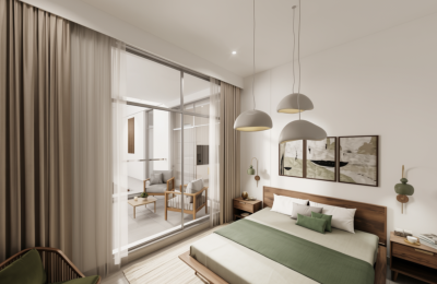 3BR_Sustainable City _ Yas Island _ Remarkable Community Pond View | Close to Swimming Pool | Prime Location - 14