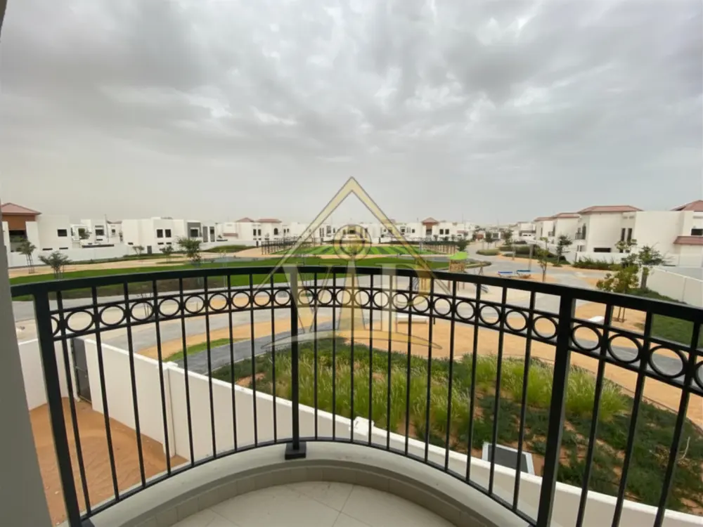 5BR _ Fay Al Reeman 2 _ Exceptional SINGLE ROW with a Space for Private POOL | Prime Location in Front of Community Sport Field | Price Negotiable