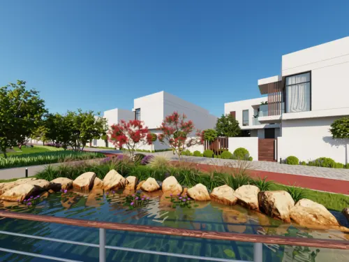 3BR_Sustainable City _ Yas Island _ Remarkable Community Pond View | Close to Swimming Pool | Prime Location - 3