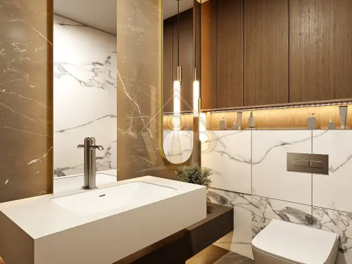 3BR_ Radiant Elite Tower _ Sea View | Corner | High Floor | Unit with 2 Balconies | Maid's Room - 11