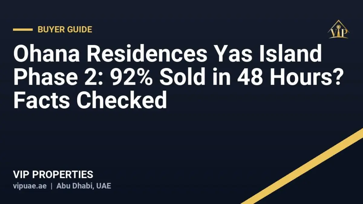 Manchester City Yas Residences Phase 2 Reports 92% Sales in Just 48 Hours