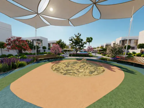 3BR_Sustainable City _ Yas Island _ Remarkable Community Pond View | Close to Swimming Pool | Prime Location - 22