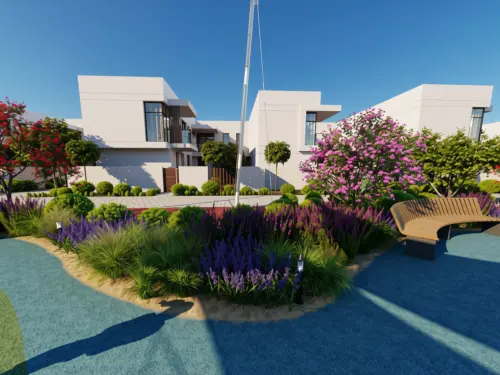 3BR_Sustainable City _ Yas Island _ Remarkable Community Pond View | Close to Swimming Pool | Prime Location - 21