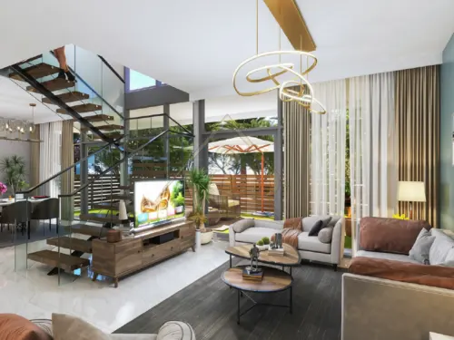 4BR_ Plaza Masdar | Furnished | Pool and Community View | Triplex TH | Modern Architecture | Incomparable Lifestyle - 5