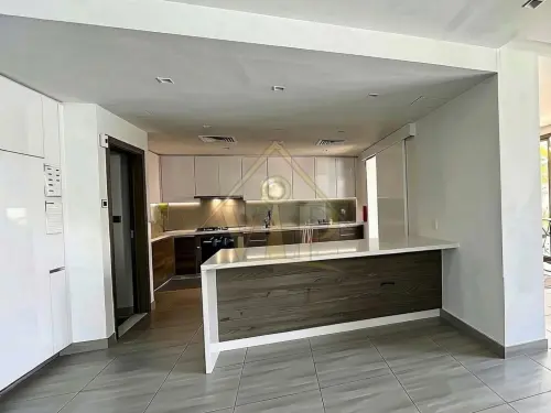 3BR _ CEDARS Yas Acres | Upgraded Corner Villa Facing Community Center | Corner Unit - 14