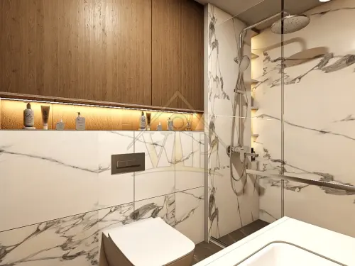 3BR_ Radiant Elite Tower _ Sea View | Corner | High Floor | Unit with 2 Balconies | Maid's Room - 13