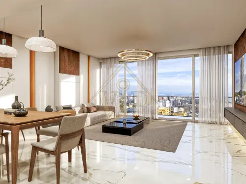 3BR_ Radiant Elite Tower _ Sea View | Corner | High Floor | Unit with 2 Balconies | Maid's Room - 4