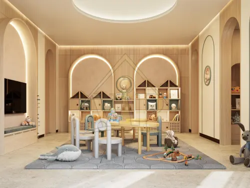 Two Bedrooms + Maids Room Apartment in Nawayef Park Views, Hot Deal I High Floor I Partial Sea View - 13
