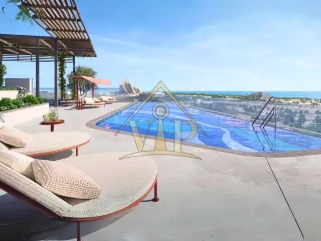 2BR _ MANARAT LIVING B3_ Overlooking Sea View | Corner High Floor Unit | Prestige Community