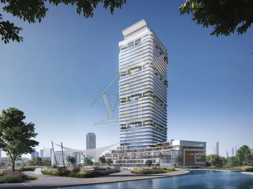 3BR_ Radiant Elite Tower _ Sea View | Corner | High Floor | Unit with 2 Balconies | Maid's Room - 17
