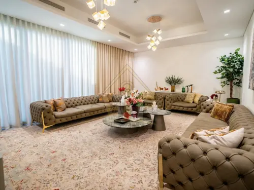 5BR Upgraded to 6BR _ The Dunes _ Saadiyat Reserve _ Corner 5BR Upgraded to 6BR | Semi Furnished | Elegant Private Villa - 4