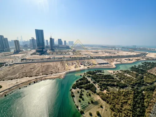 3 غرف نوم وغرفة خادمة - مارينا باي C2 مدينة الأضواء | إطلالة استثنائية على أشجار المنغروف | وحدة زاوية | طابق مرتفع | شرفتان - 2