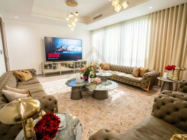 5BR Upgraded to 6BR _ The Dunes _ Saadiyat Reserve _ Corner 5BR Upgraded to 6BR | Semi Furnished | Elegant Private Villa