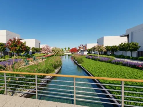 3BR_Sustainable City _ Yas Island _ Remarkable Community Pond View | Close to Swimming Pool | Prime Location - 4
