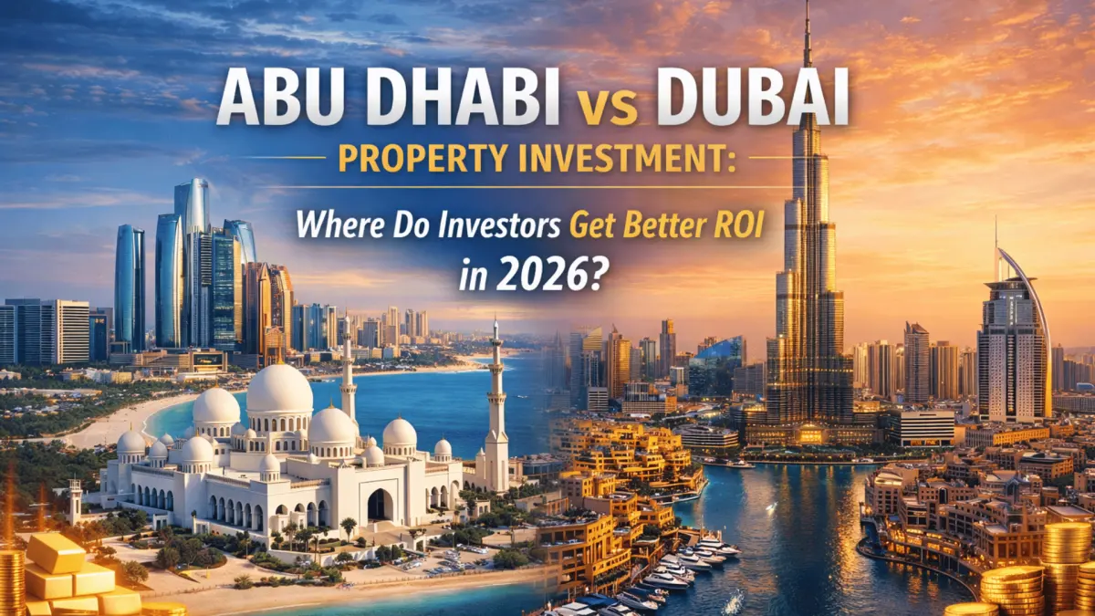 الاستثمار العقاري في أبوظبي مقابل دبي: أين يحصل المستثمرون على عائد أفضل في 2026؟