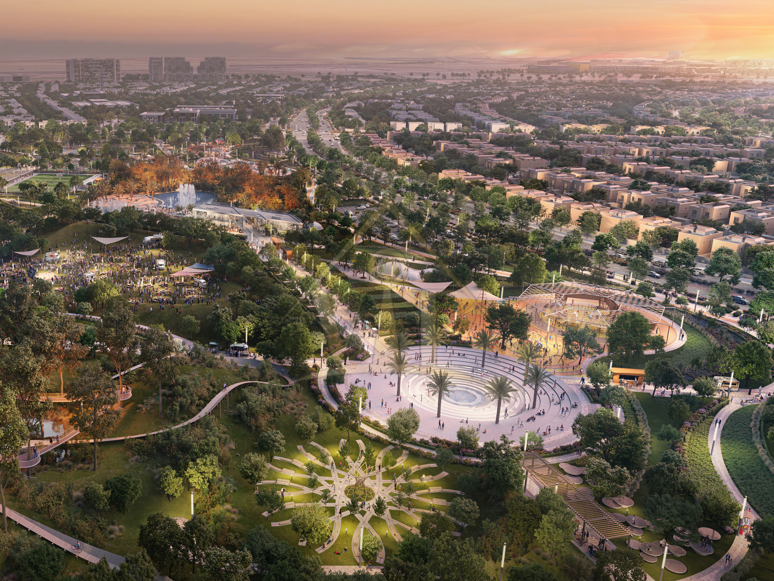 5BR _Yas Park Views | Single Row, Mid Unit, Near Entrance, Premium Location, Great Investment